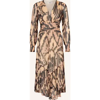 Dámské šaty Ba&Sh Dámské Šaty Amor, krémová / tmavě hnědá / hnědá, 32