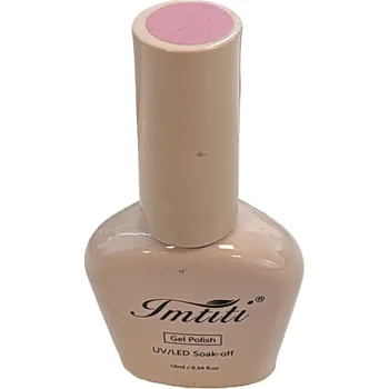 Lak na nehty Imtiti Gel Polish UV/LED Soak-off, objem 10 ml - růžový odstín
