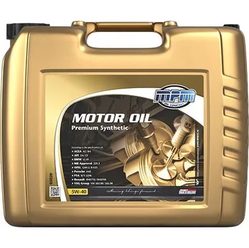 Motorový olej SYNTETICKÝ OLEJ PREMIUM A3/B4 5W40 20L