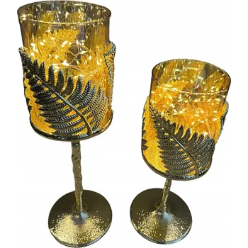 Svícen Svícen na čajové svíčky oto-home 31,5 cm 1 svíčka