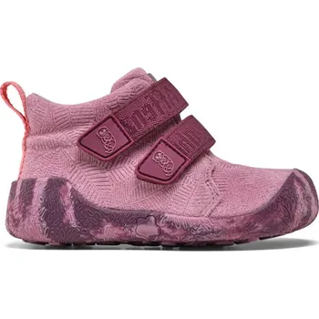 Dívčí zimní obuv AFFENZAHN PREWALKER LOWBOOT LEATHER TALKY Otter Pink | Dětské první barefoot botičky - 24