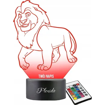 Lampička Plexido vícebarevná Noční lampa