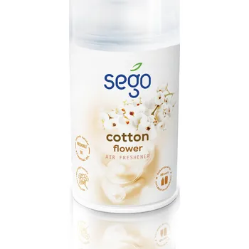 Osvěžovač vzduchu SEGO COTTON FLOWER KVĚT BAVLNY náplň do spreje (aerosol) 250ml