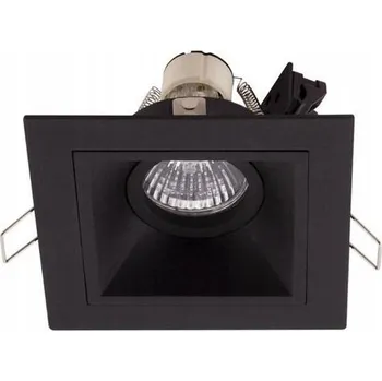 Podomítková lampa Hit I GU10 čtvercová černá H0090 Maxlight