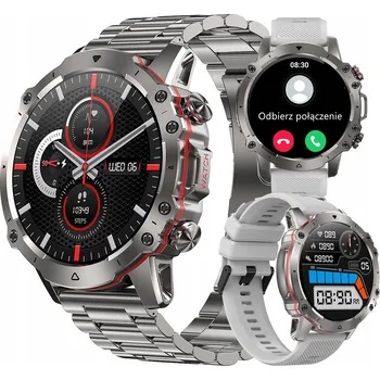 Hodinky Chytré Hodinky smart+ AK56 stříbrné