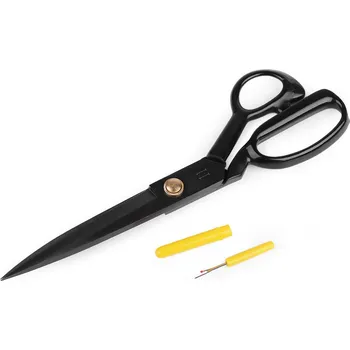 Krejčovské nůžky Krejčovské nůžky délka 29 cm s páráčkem Varianta: černá, Balení: 1 ks