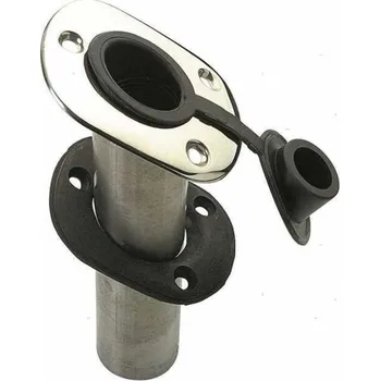 Člun MTM Držák prutu zapuštěný šikmý z nerezové oceli 240/40mm