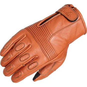 Moto rukavice TXR Rukavice na motorku Ranger světle hnědé XXL (Krátké kožené retro rukavice na motorku ve světle hnědé barvě. Designový kousek s chrániči článků prstů.)