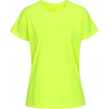 Dámské oblečení Tričko tričko s krátkým rukávem Stedman ST8500 Cyber Yellow L