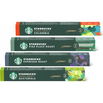 Kapsle Nespresso Starbucks Sada 4x10 (40 kapslí)