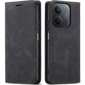 Pouzdro na mobilní telefon Flipové pouzdro Radian pro Xiaomi Redmi 15C, černé