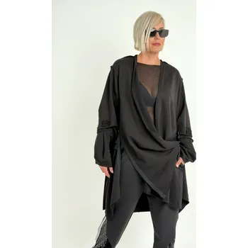 Dámský svetr H4 Krátký kardigan RHEA 663 Černá, 36