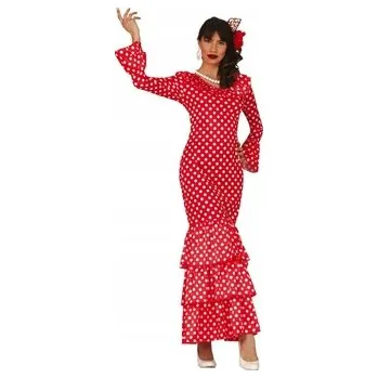 Karnevalový kostým Dámský kostým Fiestas Guirca 79183 M Flamenco červený (červená)