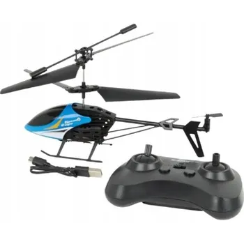 RC model auta DÁLKOVĚ OVLÁDANÝ VRTULNÍK RC LETADLO PILOT DÁREK pro chlapce MODRÝ