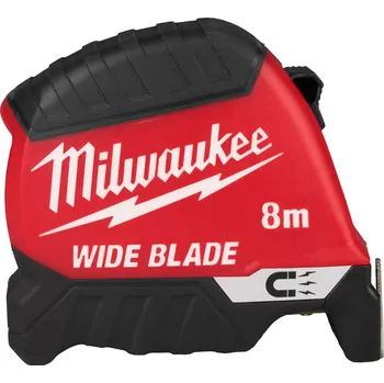 metr Široký svinovací metr Milwaukee WIDE BLADE MAGNETIC (GEN2) 8M-35, délka 8 metrů, magnetický, 4932499209