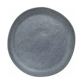 Talíř Keramický modrý talíř Spring 21 cm moderní do myčky do kuchyně