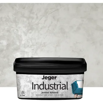 barva na zeď Jeger Industrial Barva s efektem kov, 1 l, Calcyt 926899-LM-ESJ