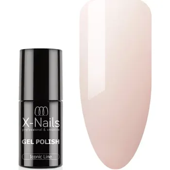 Přípravek na nehty Gel lak Iconic line, 6g – SANDSTONE (jemný béžový nude) (Béžově pískový gellak na nehty)