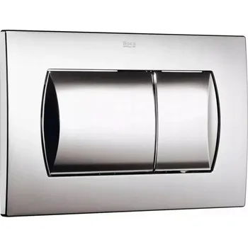 Splachovací tlačítko Splachovací tlačítko pro WC Roca Active, stříbrné