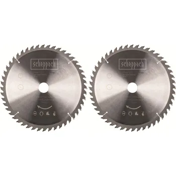 Pilový kotouč Scheppach Sada 2 pilových kotoučů TCT ( 216 x 30 x 2,8 mm, 40 Z )