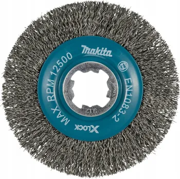 Vrták Makita X-LOCK Kotoučový kartáč s drátem 115 mm