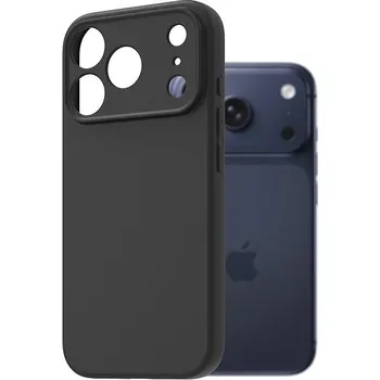 Pouzdro na mobilní telefon AlzaGuard Matte TPU Case pro iPhone 17 Pro černý