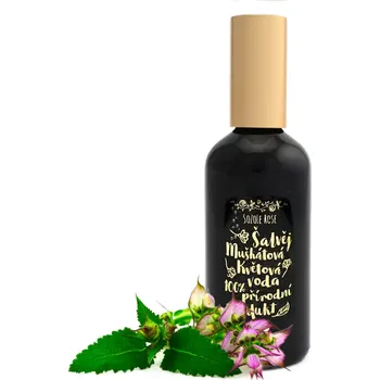 Květová voda Šalvěj muškátová v rozprašovači - 100ml