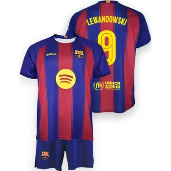 Fan-shop Dětský replika set BARCELONA FC 25/26 Home Lewandowski velikost: 8 let