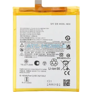 Baterie pro mobilní telefon Baterie Motorola NE50 5000 mAh OEM včetně lepení a zpět 39 Kč s ATC Clubem
