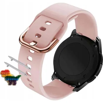 Pouzdro na mobilní telefon Řemínek Řemínek Silikonový Růžový Smyčka pro DT NO.1 DT3 Max+