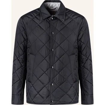 Windsor. Pánská Oboustranná Prošívaná Bunda Orazio, tmavě...