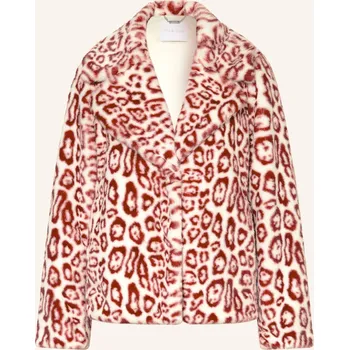 Dámský kabát Rich & Royal Dámská Bunda Z Umělé Kožešiny, bílá / tmavě...