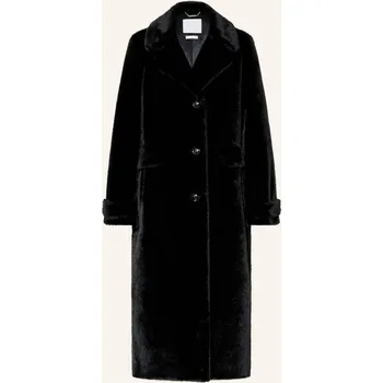 Dámský kabát Rich & Royal Dámský Kabát Z Umělé Kožešiny, černá, 36