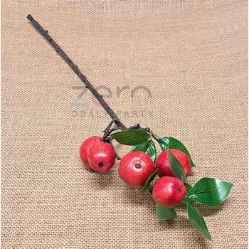 Větvička jablek 60 cm - barevná