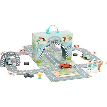 Desková hra BusyKids Montessori Mobilní hra Závody