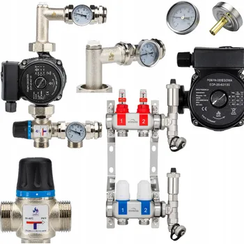 rozdělovač topení Rozdělovač DAMIX pro 2 okruhy