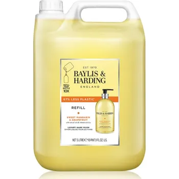 Mýdlo Baylis & Harding Sweet Mandarin & Grapefruit tekuté mýdlo na ruce – náhradní náplň 5000 ml