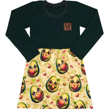 Šatičky - avokádo Velikost: 98