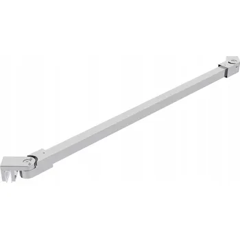 Vrták CHROMOVANÁ VZPĚRA DO SPRCHOVÉHO KOUTU, NASTAVITELNÁ 30-120 CM, PRO SKLA 6-8 MM, ROHOVÁ
