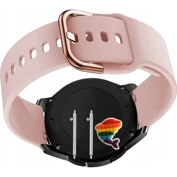 Pouzdro na mobilní telefon Řemínek Řemínek Silikonový Růžový Smyčka pro Colmi SKY7 PRO