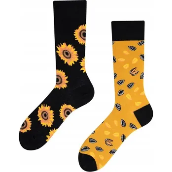Pánské ponožky Barevné ponožky TODO SOCKS slunečnice 43-46