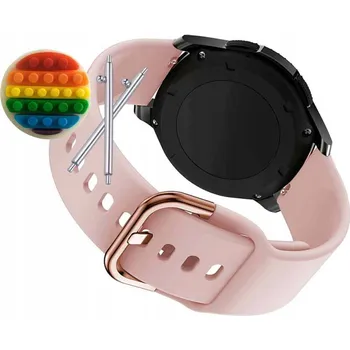 Pouzdro na mobilní telefon Řemínek Řemínek Silikonový Růžový Smyčka pro Abrams AB-02