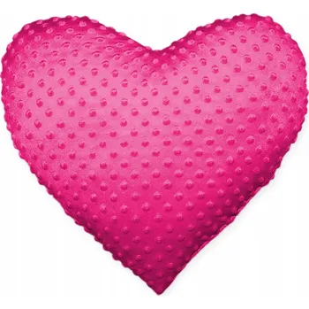 Polštář POLŠTÁŘ MINKY SRDÍČKOVÝ DÁREK SRDÍČKOVÝ POLŠTÁŘ K dárek BABIČEK K DNI ŽEN K DNI VALENTÝNA