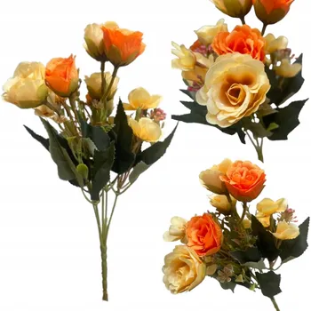 umělá květina KYTICE RŮŽÍ 30 CM UMĚLÉ KVĚTY SE KVĚTINY