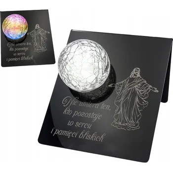 Smuteční dekorace Hřbitovní Svíčka SOŠKA NA HŘBITOV BAREVNÁ LED náhrobní lampa HROB VELKÁ