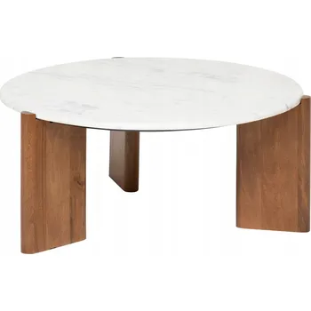 Konferenční stolek Konferenční stolek Atmosphera kulatý 91,5 x 91,5 x 41,5 cm bílý