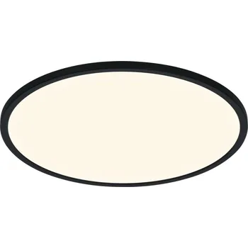 Stropní svítidlo přisazené Nordlux 19 W s vyměnitelným LED modulem, 42,4 cm, černé