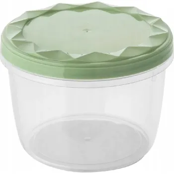 Dóza na potraviny Plastová dóza s víčkem TWIST 0,6L 1 Ks, mix barev