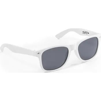 Nafukovací míč SALEMA. Sluneční brýle recyklovaného polyesteru (100% rPET) - Bílá