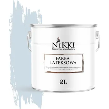 barva na zeď BARVA LATEXOVÁ NA ZEĎ BÍLÁ ŠEDÁ PLATINOVÁ SVĚTLÁ H0668 2L MATNÁ